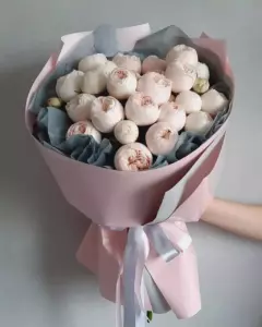 Photo of bouquet "Bouquet 11 Pink Peony Roses Miranda “Blush Reverie” Ayia Napa" — Flower delivery in Ayia Napa, photo 1 of 1