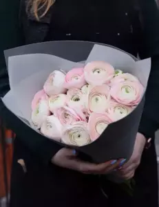 Photo of bouquet "Bouquet 15 Pink Ranunculus “Blush Reverie” Ayia Napa" — Flower delivery in Ayia Napa, photo 1 of 1