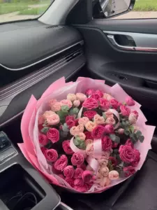 Photo of bouquet "Bouquet Peony Rose 17 Soft Peach Pink “Desert Reverie” Ayia Napa" — Flower delivery in Ayia Napa, photo 1 of 1