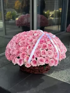 Photo of bouquet "Bouquet Of 151 Pink Peony Roses Miranda “Blush Reverie” Ayia Napa" — Flower delivery in Ayia Napa, photo 1 of 1