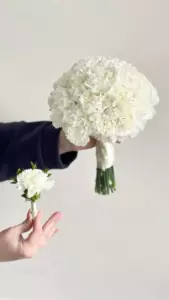 Photo of bouquet "Bouquet 25 Dianthus “Desert Whisper” Ayia Napa" — Flower delivery in Ayia Napa, photo 1 of 1