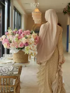Photo of bouquet "Bouquet Peony 45 Hydrangea 14 Orchid 3 “Desert Reverie” Ayia Napa" — Flower delivery in Ayia Napa, photo 1 of 4