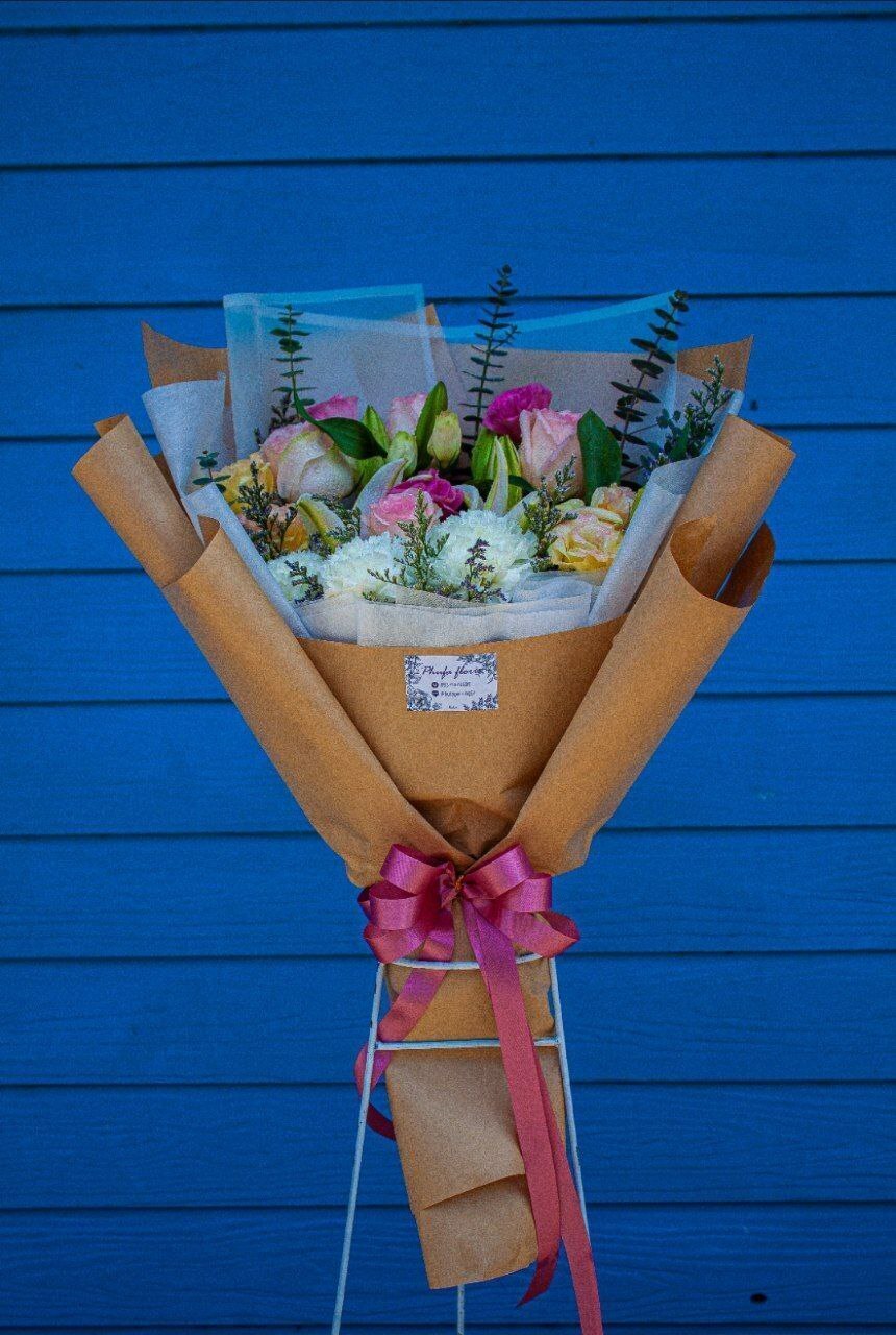 Bouquet 51 Red Roses “Scarlet Whisper” Ayia Napa