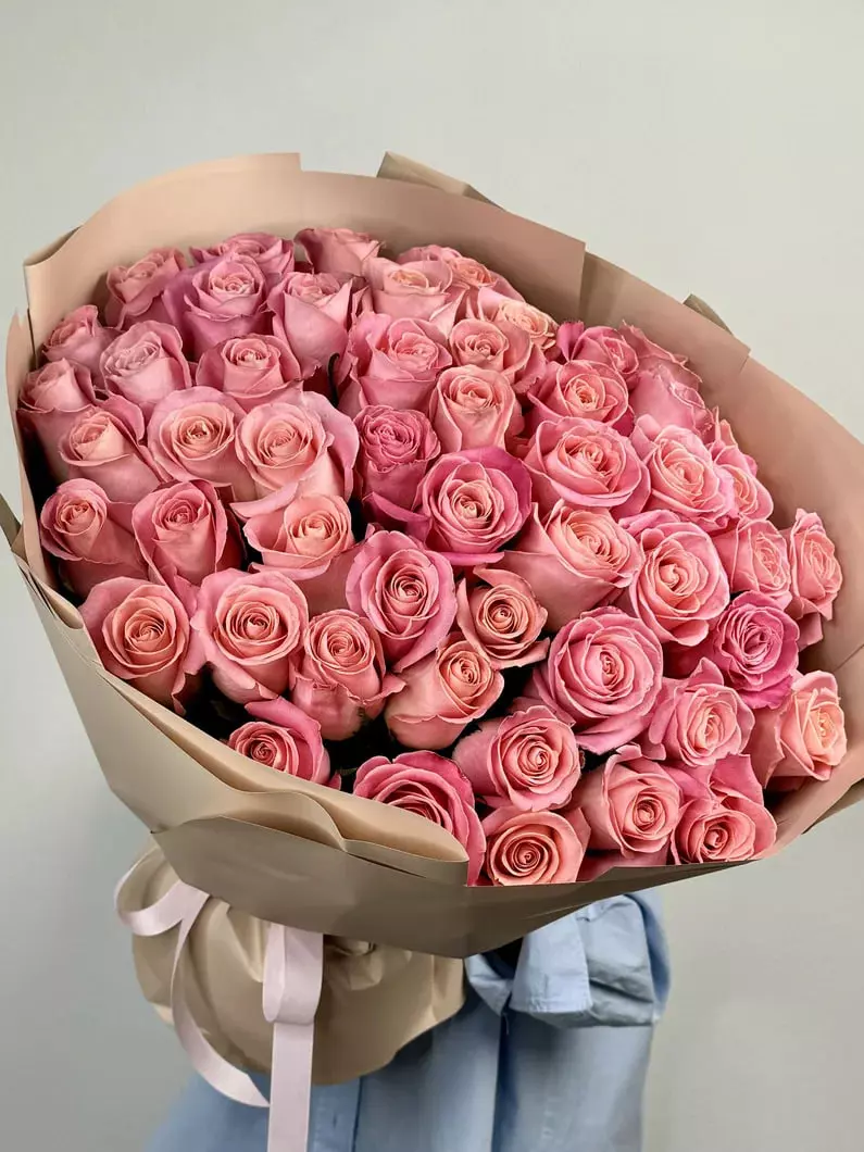 Bouquet photo: Bouquet of 51 roses — Flowers Place Istanbul