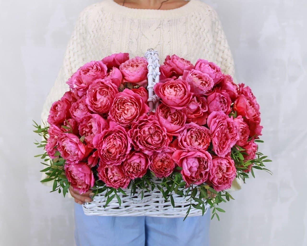 Bouquet 51 Pink Roses “Silent Aurora” Bali