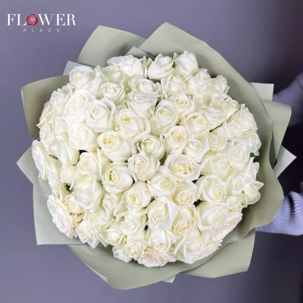 Bouquet 25 White Chrysanthemums Veil of Silence Bangkok