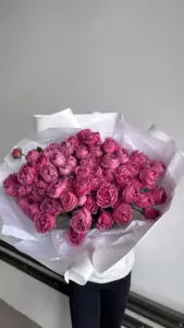 Photo of bouquet "Bouquet 25 Pink Peony Roses Miranda “Blush Reverie” Da Nang" — Flower Delivery in Da Nang | Flowers Place, photo 1 of 2