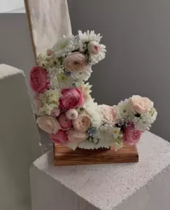 Photo of bouquet "Bouquet Peony Rose 9 Chrysanthemum 7 Ranunculus 8 “Desert Whisper” Da Nang" — Flower Delivery in Da Nang | Flowers Place, photo 1 of 1