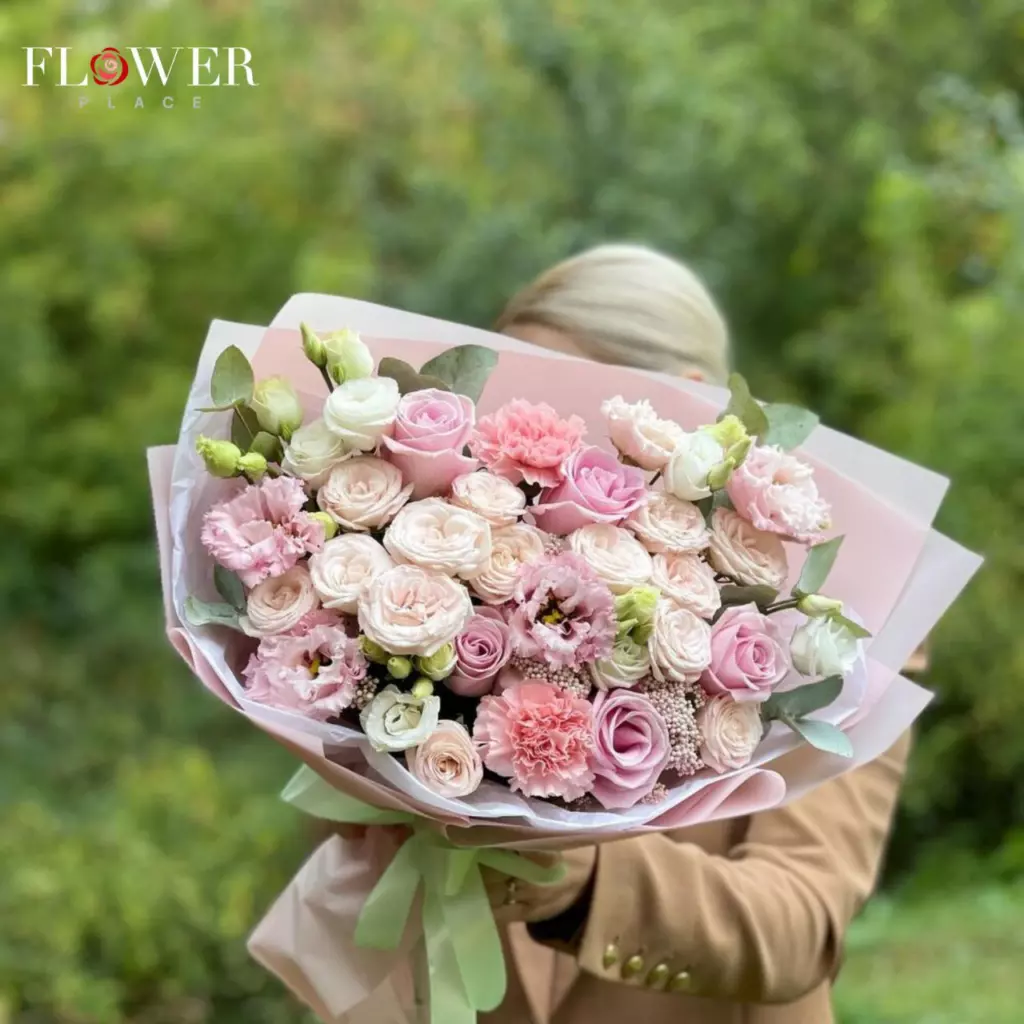 Bouquet Peony 3 Chamomile 15 White “Desert Whisper” Da Nang