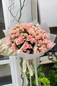 Photo of bouquet "Bouquet 19 Pink Spray Roses “Blush Whisper” Dubai" — Dubai - Flowers Delivery Flowers Place, photo 1 of 1