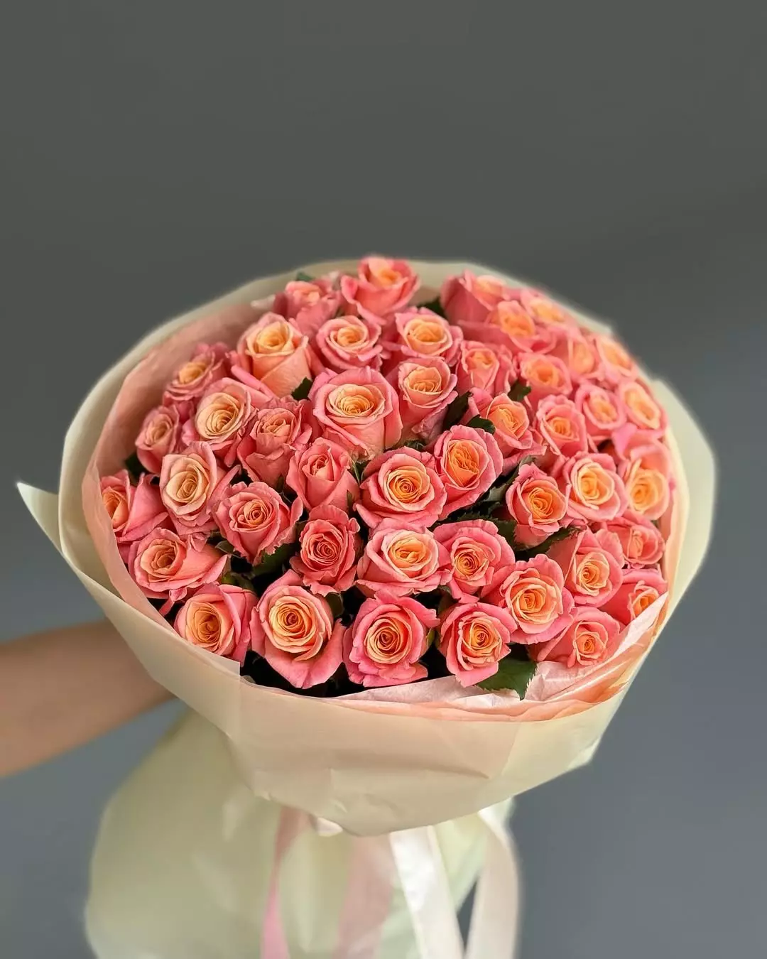 Bouquet photo 2: Bouquet of 51 roses — Flowers Place Dubai
