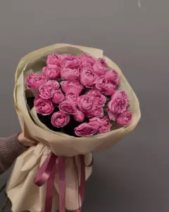 Photo of bouquet "Bouquet 13 Pink Peony Roses Miranda “Blush Reverie” Dubai" — Dubai - Flowers Delivery Flowers Place, photo 1 of 2