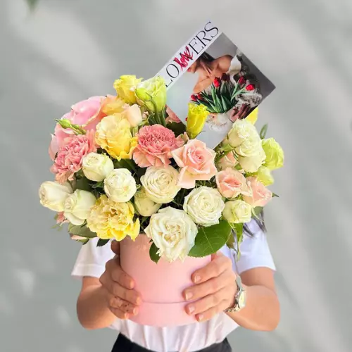 Flowers in a box