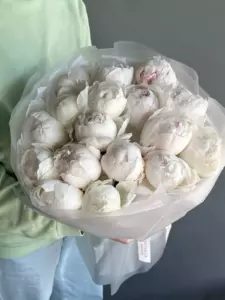 Photo of bouquet "Bouquet 19 White Peonies “Silent Reverie” Goa" — Flower delivery in Goa, photo 1 of 1