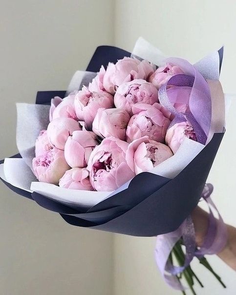 Bouquet Peony Roses 13 Pink Peach Miranda Juliet “Desert Whisper” Goa