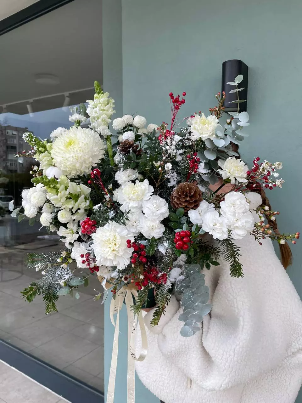 Bouquet photo: Chrysanthemums — Flowers Place Istanbul