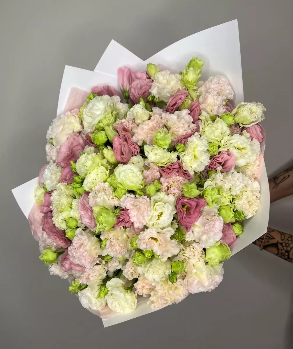 Bouquet photo: Eustoma — Flowers Place Istanbul