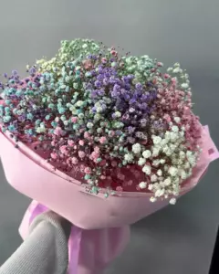 Photo of bouquet "Bouquet Gypsophila 15 Soft Pink Paper Elements “Whispering Veil” Larnaca" — Flower delivery in Larnaca | Flowers Place, photo 1 of 1