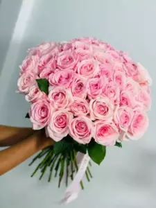 Photo of bouquet "Bouquet 51 Pink Roses Blush Reverie Phuket" — Phuket - Flowers Delivery Flowers Place, photo 1 of 2