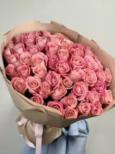 Photo of bouquet "Bouquet 51 Pink Roses Blush Whisper Phuket" — Phuket - Flowers Delivery Flowers Place, photo 1 of 1