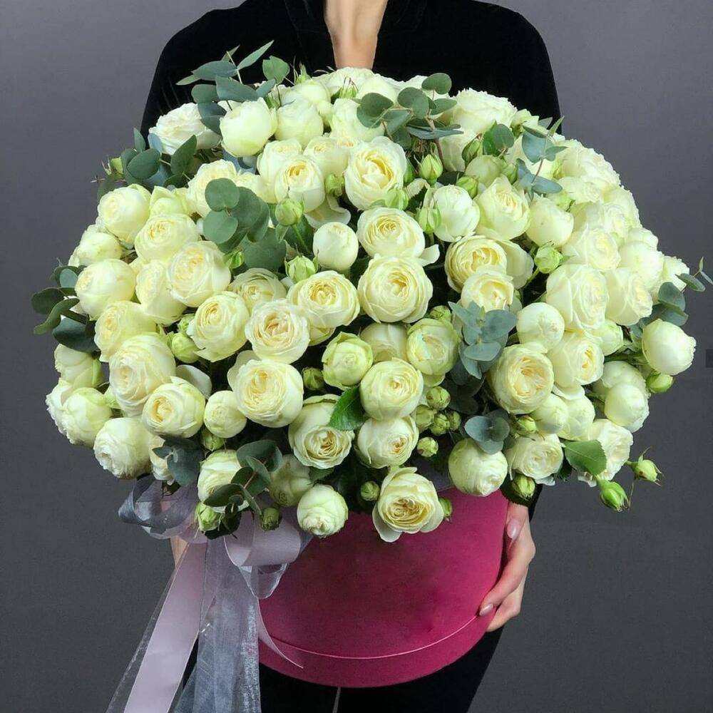 Bouquet 21 Soft Peach Peony Roses “Silent Aurora” Phuket