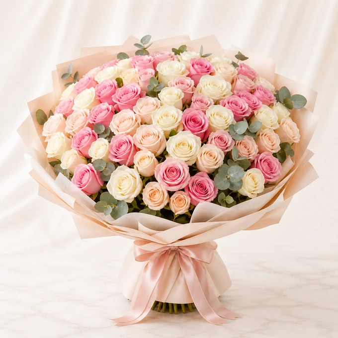 Bouquet of 51 roses