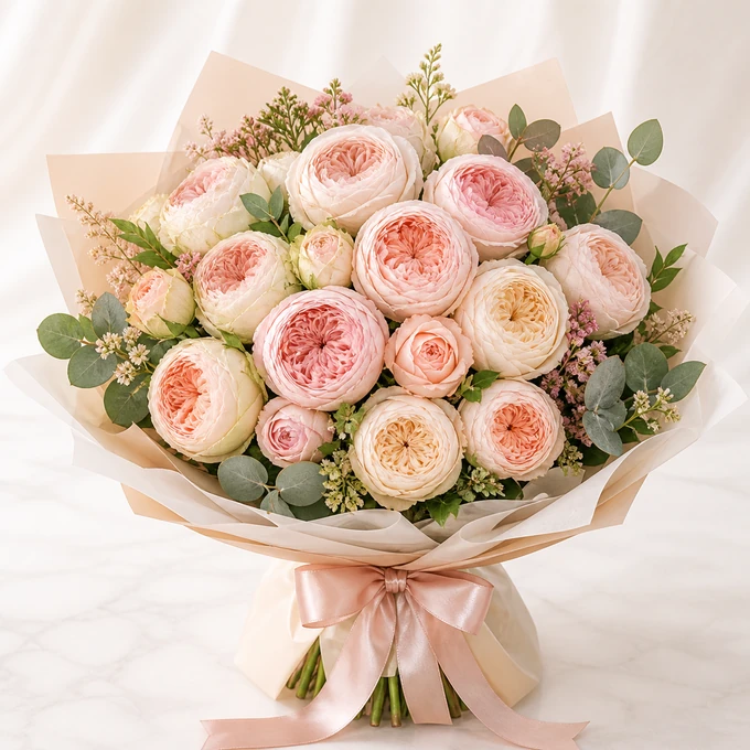 Peony roses